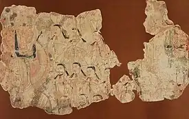 دیوارنگاره مانوی MIK III 6918