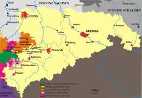 موقعیت ساکسونی