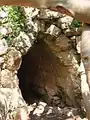 ورودی تونل چشمه طبیعی