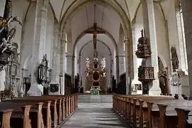 نمای داخلی شبستان