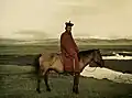 لاما بودایی (مغولستان، ۱۹۱۳)