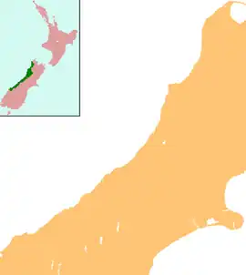 گریماث در West Coast واقع شده