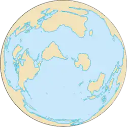 View of the Earth where all five oceans visible