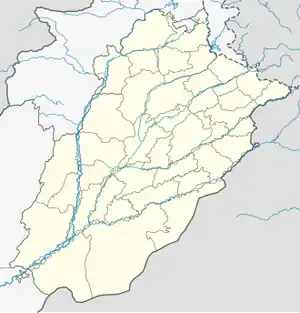 تحصیل سانگله هیل در Punjab, Pakistan واقع شده