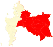 Location in the Bío Bío Region