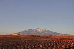 ورودی روستای تاج خاتون در استان قم