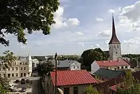 View of the town of راکوره