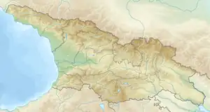 نبرد دیدگوری در گرجستان واقع شده