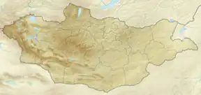 کوه مونخ خیرخان در مغولستان واقع شده