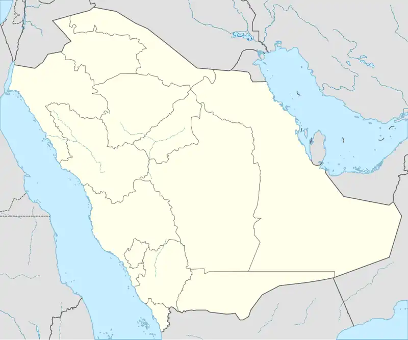 جزیرهٔ ابوعلی در عربستان سعودی واقع شده