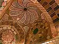 Elaborate decorations of the meditation room