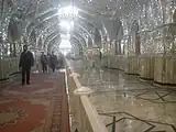حرم شاه عبدالعظیم، نمایی از درون آرامگاه