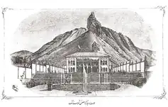 عمارت سلطنتی شهرستانک (اثر ابوتراب غفاری حدود ۱۲۶۳ خورشیدی)