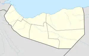 بوراما در سومالی‌لند واقع شده