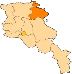 استان تاووش ارمنستان
