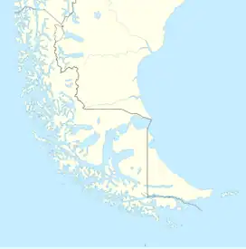 دره کارباخال در Southern Patagonia واقع شده