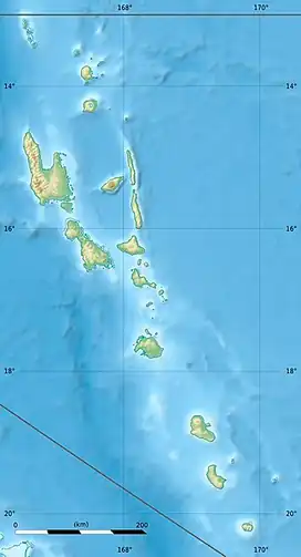 کوه یاسور در Vanuatu واقع شده
