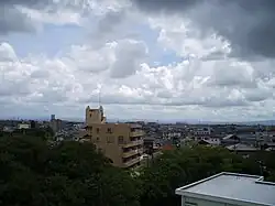 View of Takayama City from Oyama Park