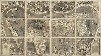 Waldseemüller and Ringmannنقشه جهان (۱۵۰۷)