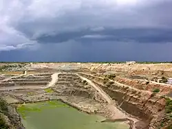 Williamson diamond mine in  Mwadui